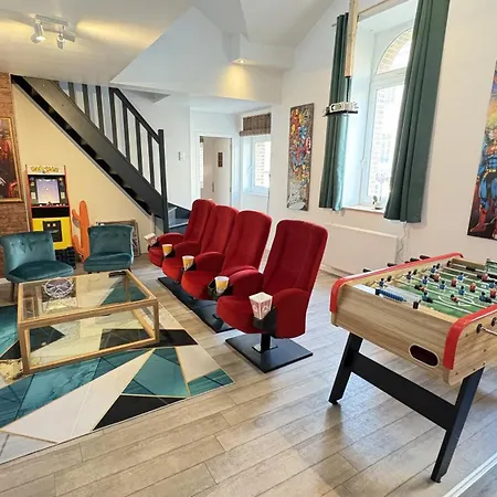 Friends 100m2 - T4 Cinema Prive Parking St-leu Apartament