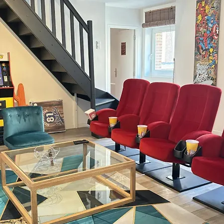Apartament Friends 100m2 - T4 Cinema Prive Parking St-leu *